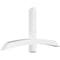Ekena Millwork Bellingham Architectural Grade PVC Gable Bracket, 60"W x 30"H x 4"D x 4"F, 12/12 Pitch GBP060X30X0404BEL00 - alternate 1